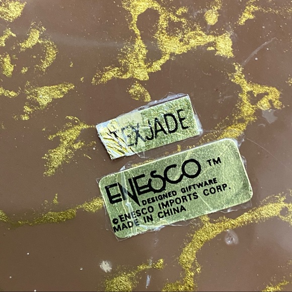 Vintage ENESCO Texjade Cherub Angel Trinket Box - Picture 13 of 16